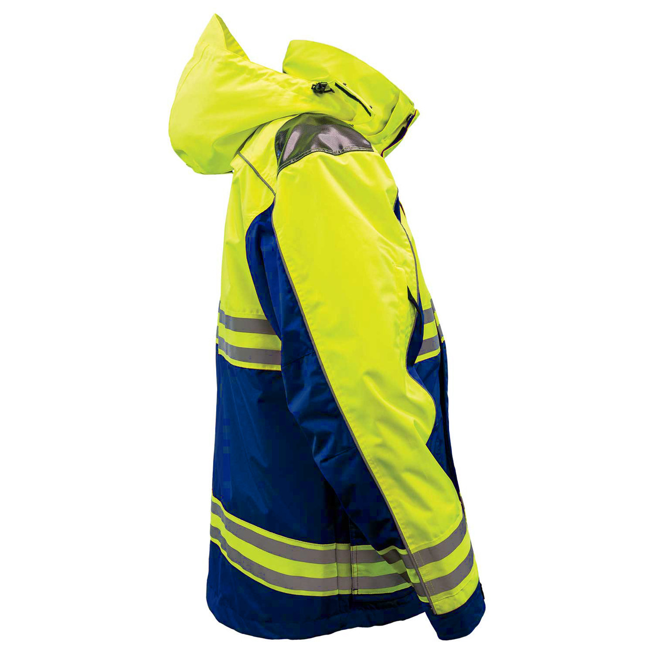 GAME 3555 Hi-Viz Class 2 Rescue Jacket – Royal Blue, ANSI