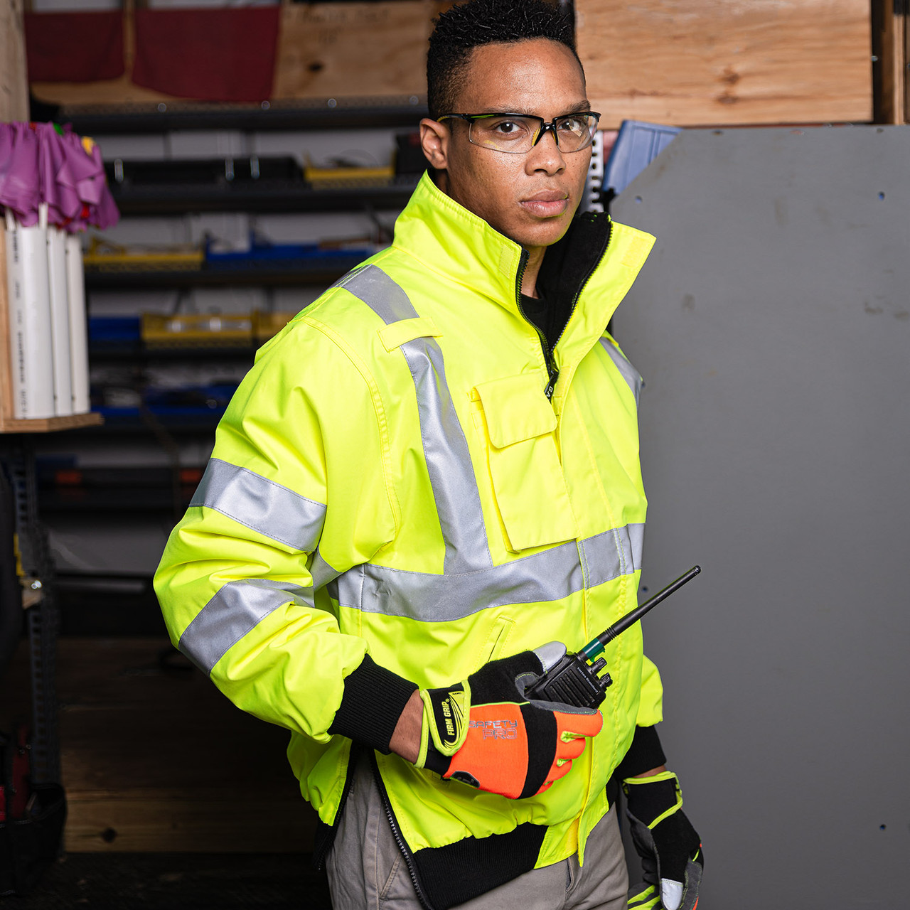 GAME 1333 Hi-Viz Class 3 Navigator Jacket - Durawear.com