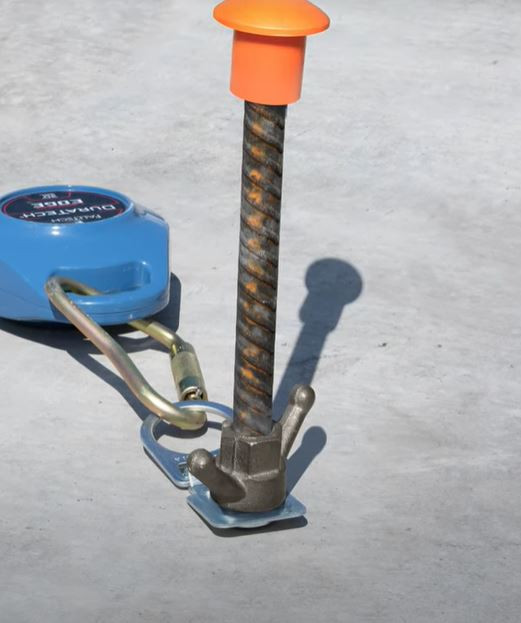 FallTech Rotating Deck Anchor for Rebar Attachment Mfg 7452AC