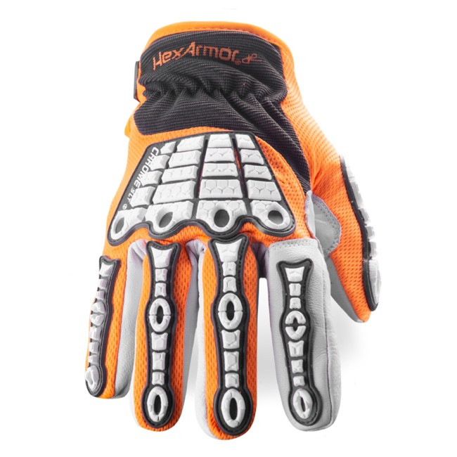 HexArmor Oasis 4073 Leather Gloves | Cut Level A6 & Impact Level 2