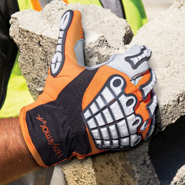 HexArmor Oasis 4073 Leather Gloves | Cut Level A6 & Impact Level 2