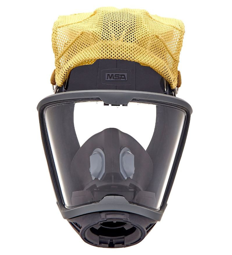 MSA G1 Fire Service Full Facepiece Assembly, 4 Point Kevlar