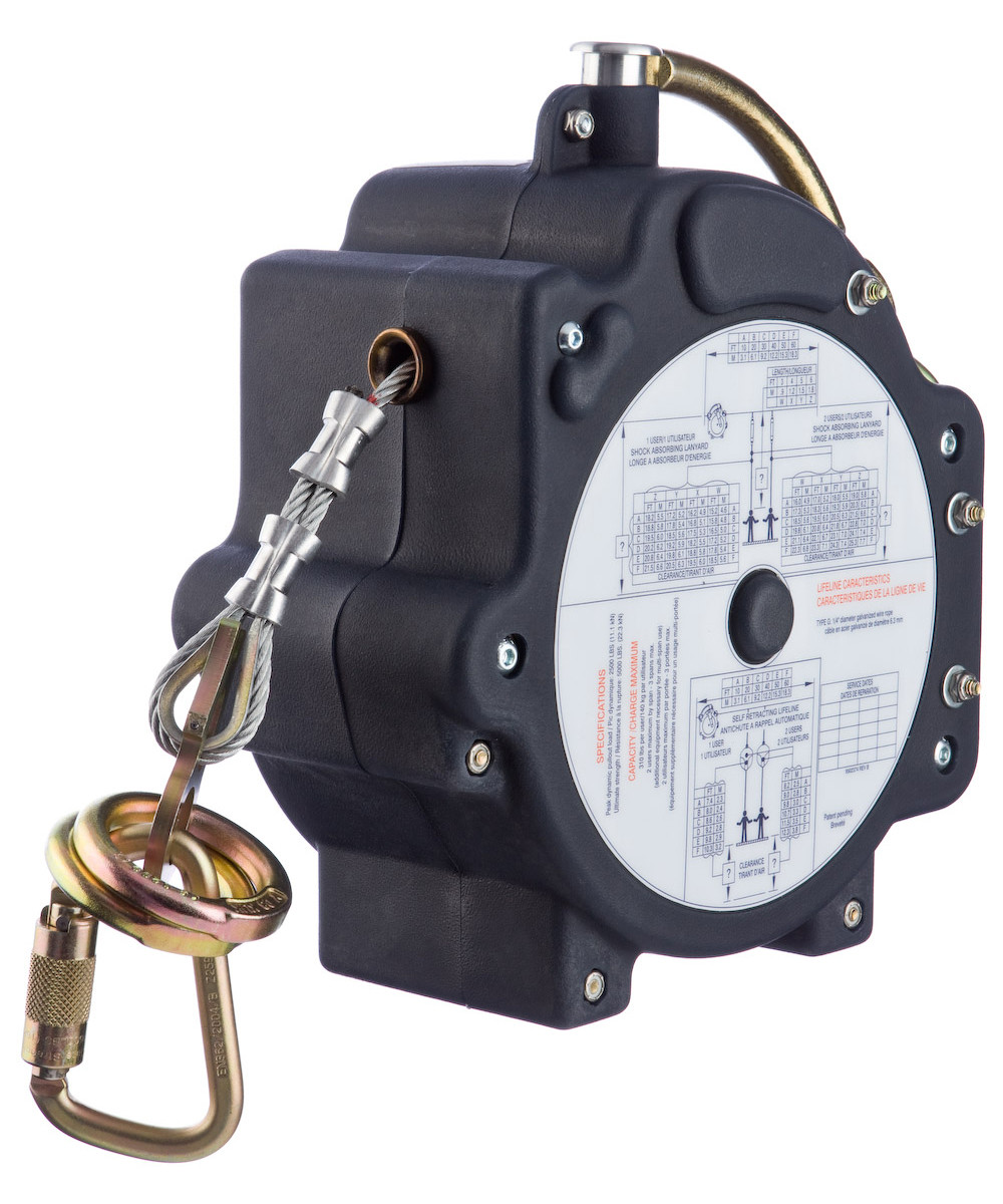 3M DBI Sala EZLINE Retractable 60 ft. Horizontal Lifeline System, 2