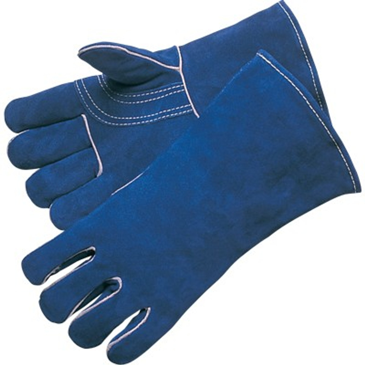 HANDS ON Fl2250-l, Genuine Grain Leather Half Finger Glove, Men's, Size: Large, Black