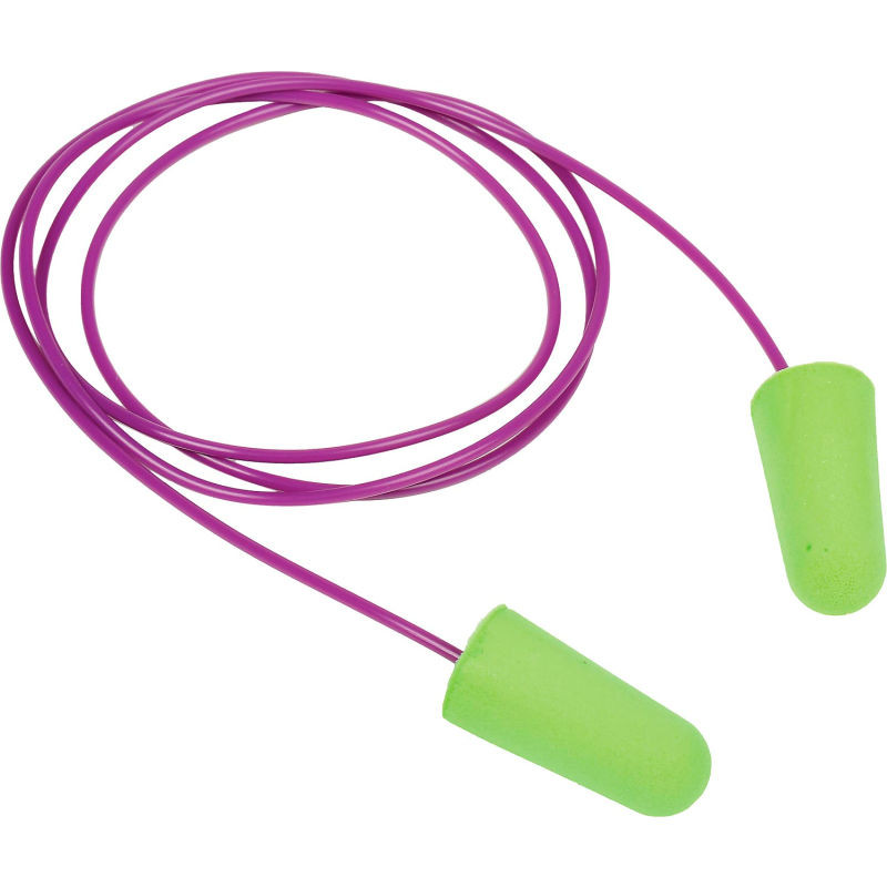 Moldex PuraFit 6900 Corded Foam Ear Plugs, NRR 33, 100 Pair/Box