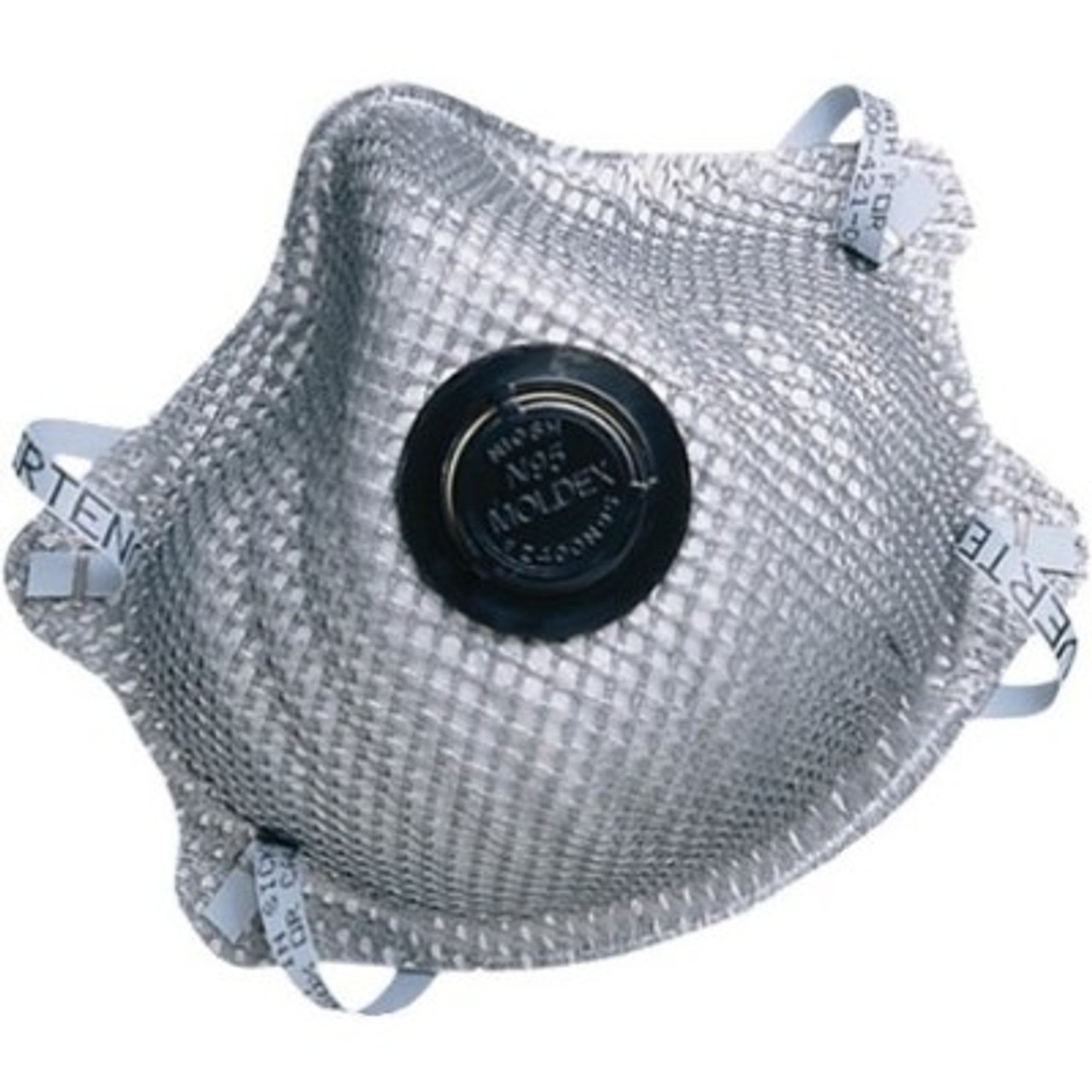 Moldex 2400 N95 Respirator, N95 with Charcoal Filter for Nuisance Level Organic Vapor Relief ...