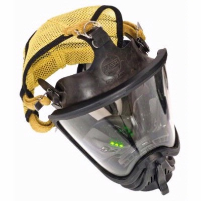 MSA M7 I-HUD Receiver-Ready Ultra Elite Facepiece, Push-To-Connect