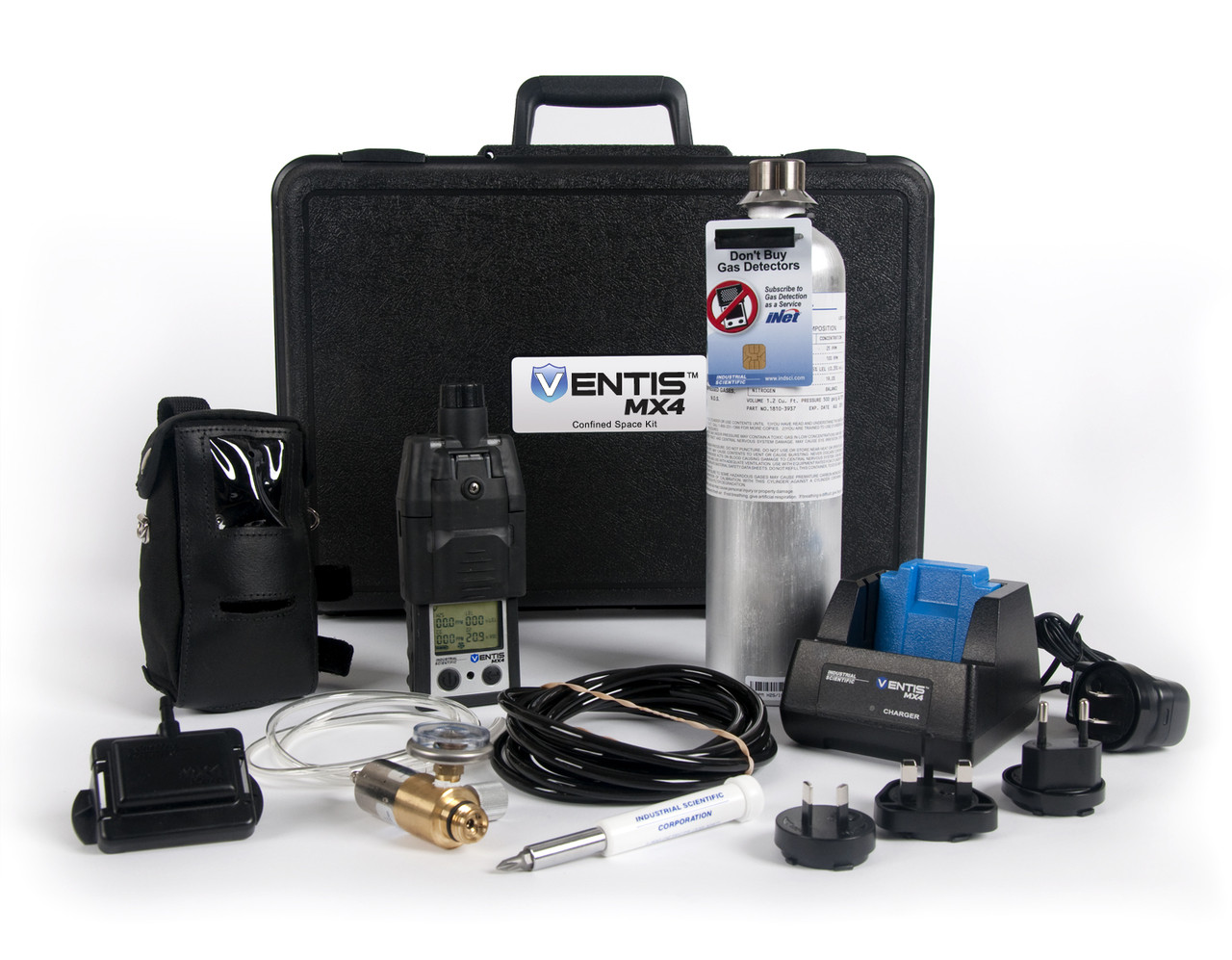 Industrial Scientific VK-K1232110111 Ventis MX4 Confined Space Kit