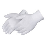 Thermastat White Glove Liner, Hollow-Core Hydrophobic Polyester Fiber, One Size Fits All, 12 pair/pkg