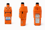 Ventis MX4 Multi-Gas Monitor, Pumped, LEL-CH4, O2, CO,H2S, Hi-Visibility Orange, Industrial Scientifc VTS-L1232111101