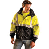 Occunomix Premium Black Bottom Bomber Jacket LUX-TJBJ-B