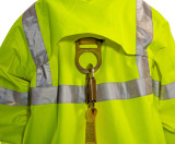 Tingley Icon High Visibility Class 3 Rain Jacket, Waterproof, Windproof, Mfg# J24122