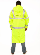 Tingley Icon High Visibility Class 3 Waterproof Coat, Knee Length, Mfg # C24122