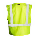 Kishigo Class 2 Safety Vest, Velcro Front, Multi-Pocket - Mfg# 1083