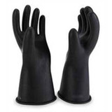 Salisbury® E0014B Electricians Gloves, Class 00, 14" Length, Black 