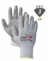 PIP G-Tek ATA 960 Cut Resistant Work Glove, ANSI Cut Level A3, Grey Polyurethane Coated Palm, 1 Pair/Pkg