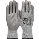 PIP G-Tek ATA 960 Cut Resistant Work Glove, ANSI Cut Level A3, Grey Polyurethane Coated Palm, 1 Pair/Pkg