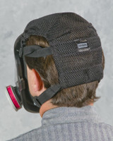 MSA Advantage 4200 Full Face Respirator, Silicone, Twin Port, Polyester Net Head Harness