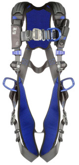 3M DBI Sala ExoFit X300 Comfort Vest Climbing/Positioning Harness, Font/Back/Side D-Rings, Quick Connect Buckles