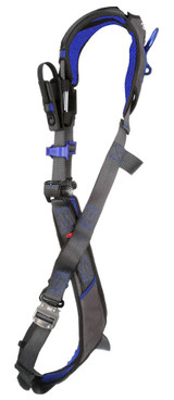 3M DBI Sala ExoFit X300 Full Body Harness, Aluminum back D-Ring, locking quick connect buckles