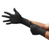 Microflex® MidKnight Powder Free Black Nitrile Glove, 100 each/box, 5 mil Thick, Mfg# MK-296