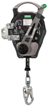 MSA Workman Tripod Confined Space Entry Kit, 50 ft. Workman Rescuer, 65 ft. Workman Winch, Stainless Steel Cable, Pulleys, Carabiners, Mfg# 10163033