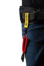 Belt loop with trigger attachment, 5 lb. (2.3 kg) capacity.