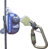 3M DBI Sala 6160054 Lad-Saf X3 Detachable Cable Sleeve, With Carabiner, Cam and Inertial Locking, Fits 3/8" (9.5 mm) diameter 1x7 or 7x19 solid core cable