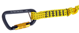 3M DBI Sala Hook2loop Bungee Tether Tool Lanyard, Self-Locking Carabiner, 10 lb Capacity, Mfg# 1500047