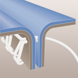 Dupont QC125SYL Tychem 2000 Coveralls Elastic Wrists & Ankles, Serged Seams, Sold per Case (12 each )