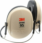 3M Peltor H6B/V Optime 95 Low Profile Behind the Head Earmuffs, NRR 21dB