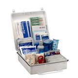 First Aid Only 50 Person Bulk First Aid Kit, ANSI Class B , Type III, Weatherproof Plastic Case, Wall Mount