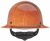 MSA Skullgard® 475407 Protective Hard Hat, Full Brim, Natural Fiber Tan, Standard Size 6 1/2" - 8" Fas-Trac III Ratchet Suspension