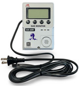 RKI OX-600 Oxygen Deficiency Monitor 72-1006 with 115 VAC Power and 0-25 Percent O2 Detection