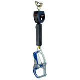 3M DBI Sala 3100541 Nano-Lok Single Leg, 6 ft. Self Retracting Life Line, ANSI Class 1, Single Pin Connector and Comfort Grip Hook