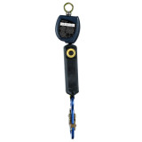 3M DBI Sala 3100517 Nano-Lok Single Leg, Class 1, 6 ft. Self Retracting Life Line, No Connector, Aluminum Snap Hook at Leg End