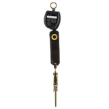 3M DBI Sala 3100532 Nano-Lok Single Leg, 6 ft Self Retracting Life Line, ANSI Class 1, No Connector, Flat Steel Rebar Hook at Leg End