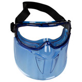 Kleenguard 18629 Jackson Safety V90 Monogoggle and Face Shield, Clear Anti-Fog Lens, Indirect Ventilation