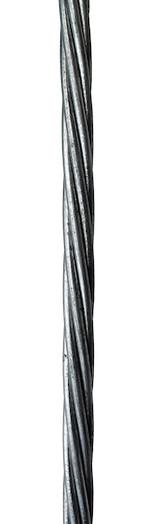 3M DBI-SALA 6104030 Lad-Saf Cable Lifeline, 30 ft, 1x7 Galvanized