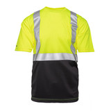 GAME 2201 High-Visibility Class 2 Black Bottom Hi-Vis Yellow, 2" Reflective Tape