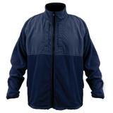 GAME 3555 Hi-Viz Class 2 Rescue Jacket with Detachable Hood, Navy Blue