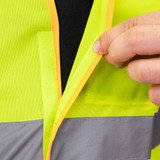 GAME I-70 Hi-Viz Solid Polyester Class 2 Vest with Velcro Front Closure