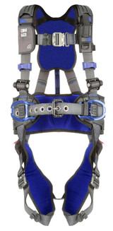 3M DBI Sala ExoFit X300 Construction Weight Distribution System Harness, Aluminum D-Rings, Belt with Pad and Side D-Rings