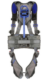 3M DBI Sala ExoFit X300 Construction Weight Distribution System Harness, Aluminum D-Rings, Belt with Pad and Side D-Rings