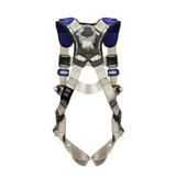 3M DBI-SALA ExoFit X100 Comfort Vest Safety Harness with Pass-through Chest Buckle, Tongue and  Buckle Leg Straps