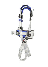 3M DBI-SALA ExoFit X100 Comfort Construction Safety Harness, Quick Connect Chest Buckle, Tongue and Buckle Leg Straps
