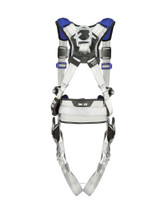 3M DBI-SALA ExoFit X100 Comfort Construction Safety Harness, Quick Connect Chest Buckle, Tongue and Buckle Leg Straps