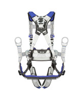 3M DBI-SALA ExoFit X100 Comfort Tower Climbing Safety Harness, Quick Connect Chest Buckle, Tongue and Buckle Leg Straps