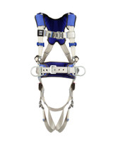 3M DBI-SALA ExoFit X100 Comfort Construction / Positioning Safety Harness, Quick Connect Chest Buckle, Quick Connect Leg Straps