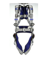 3M DBI-SALA ExoFit X200 Comfort Construction Safety Harness with Quick Connect Chest Buckle, Tongue and Buckle Padded Leg Straps
